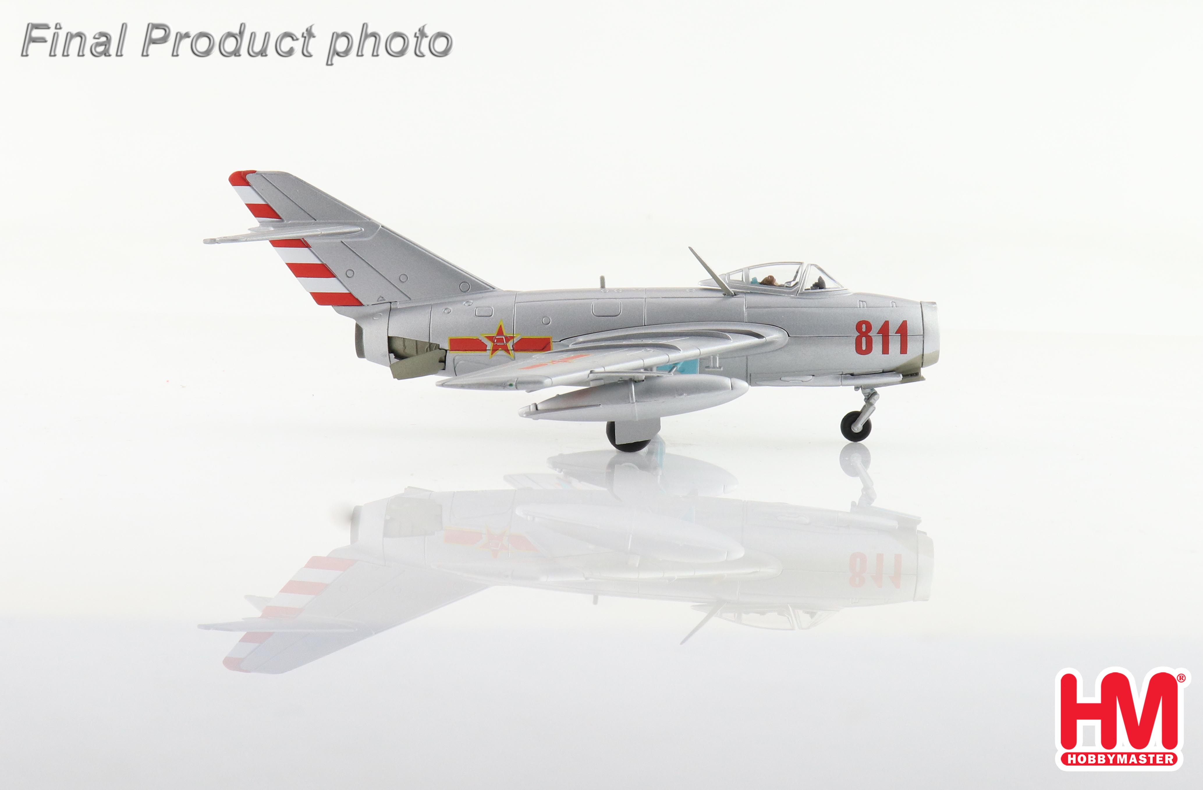 MIG-15bis 11811 of Lt. V. I. Chizh, 72nd GvIAP, Anshan, 1 Nov